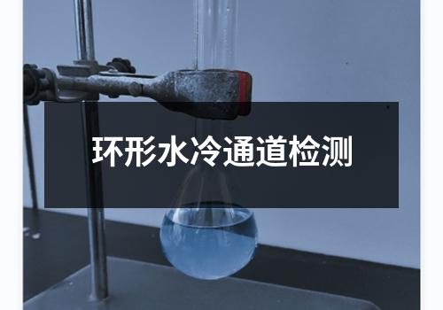 环形水冷通道检测