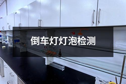 倒车灯灯泡检测