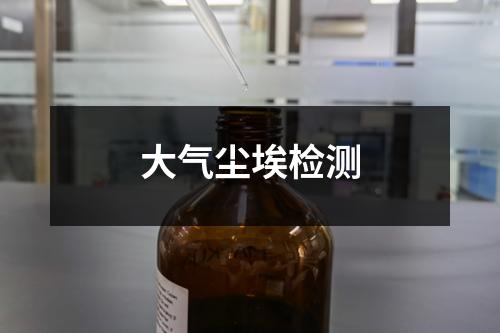 大气尘埃检测