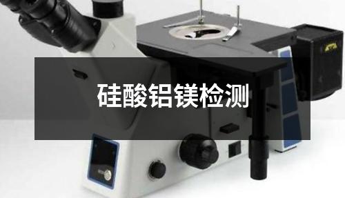 硅酸铝镁检测