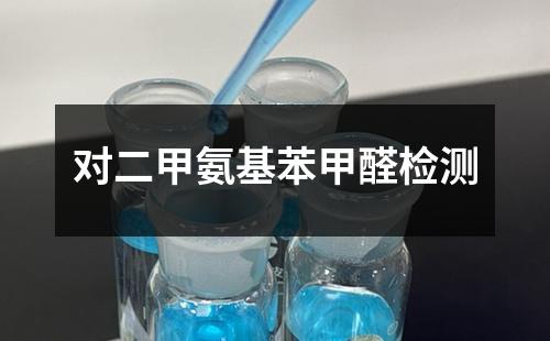 对二甲氨基苯甲醛检测