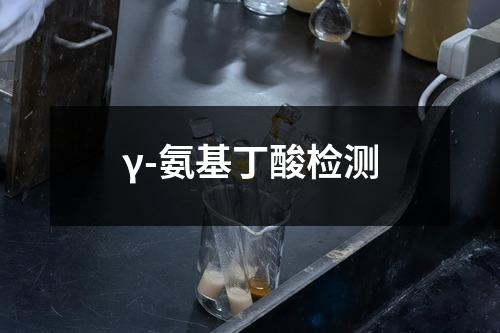 γ-氨基丁酸检测