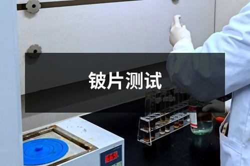 铍片测试