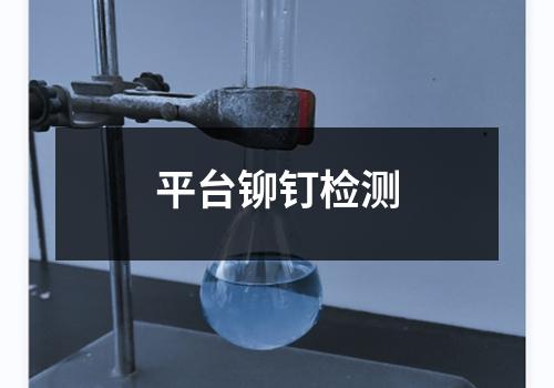 平台铆钉检测