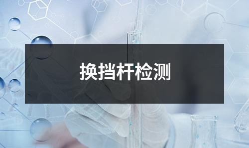 换挡杆检测