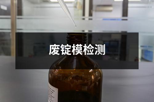 废锭模检测