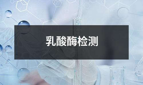 乳酸酶检测