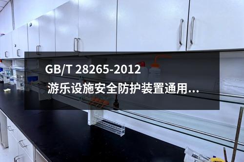 GB/T 28265-2012 游乐设施安全防护装置通用技术条件